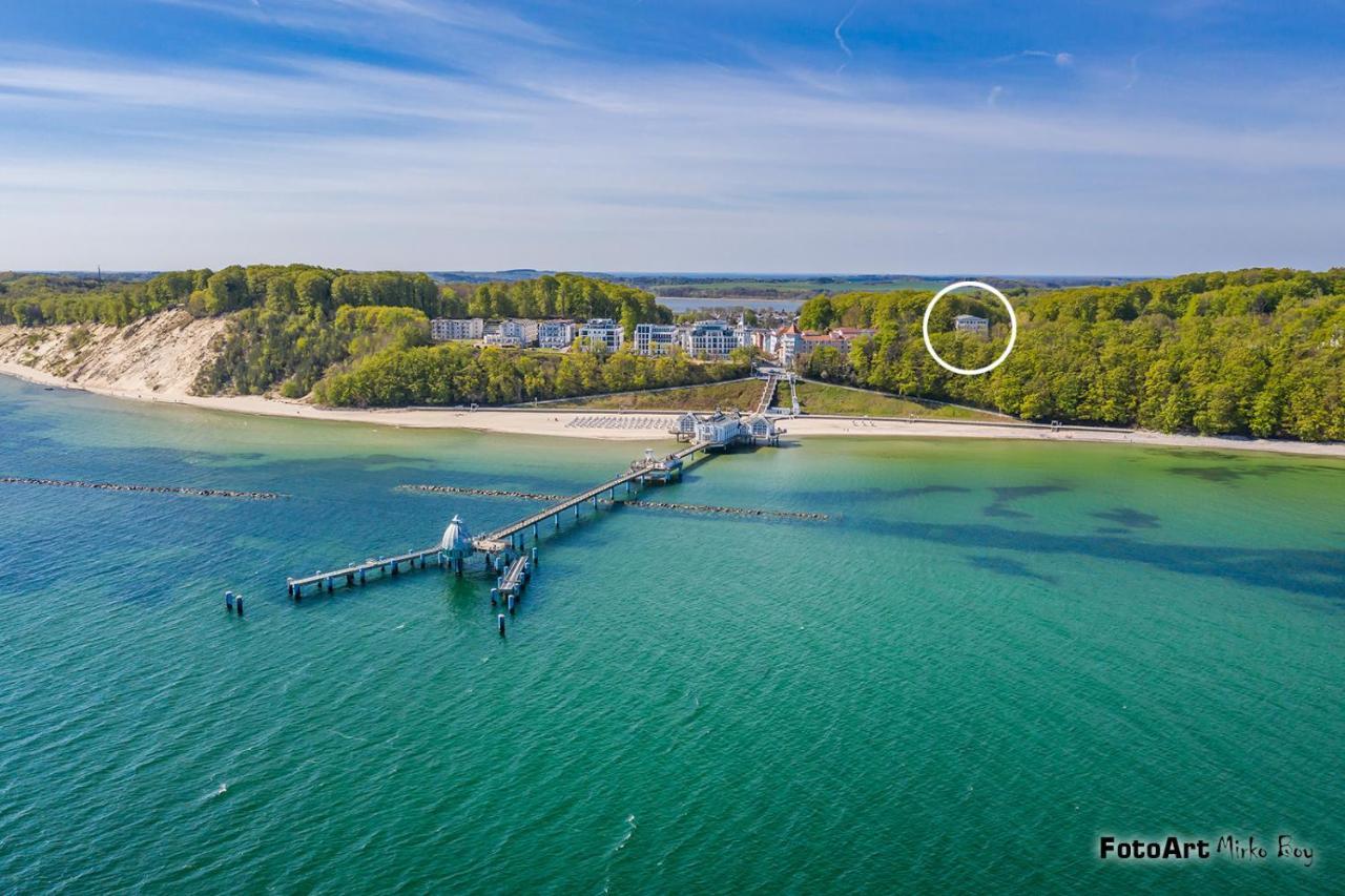 Residenz Seeblick Fewo 25 Mit Balkon Und Meerblick Sellin  Exterior photo